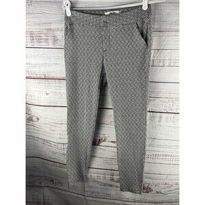 Bebop Ankle Pants Women’s Size 7 Black/white Stretch